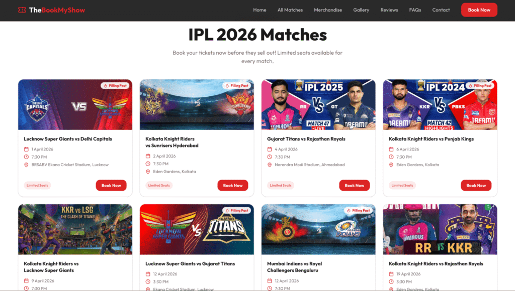CloudSEK Expose - Fake IPL Ticket Websites