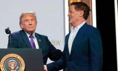 Donald Trump Praises Former Critic Mark Cuban During Surprise White House Appearance TrumpRx Cost Plus Drugs Prescription