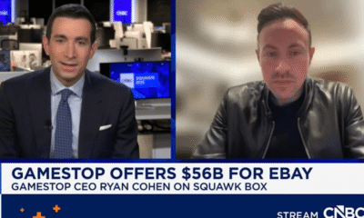 GameStop Stock Slides After Shock eBay Bid and Ryan Cohen’s Tense Interview CNBC Andrew Ross Sorkin
