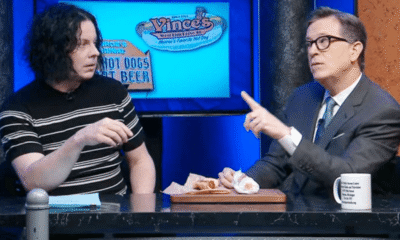 Stephen Colbert Returns to TV Just 24 Hours After ‘The Late Show’ Ends — And Fans Didn’t See It Coming Only in Monroe Michigan Public access Jack white jeff Daniels Eminem
