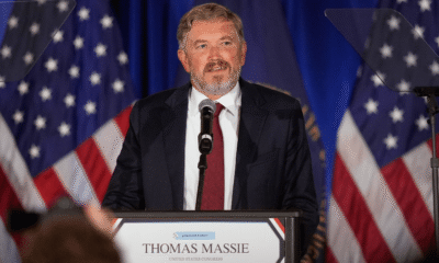 Thomas Massie Warns GOP Faces Midterm Trouble Amid Growing Republican Frustration Donald Trump GOP Elections