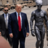 Trump’s AI-Generated Alien Images Spark Social Media Frenzy After Pentagon UFO File Release GAvin Newsom