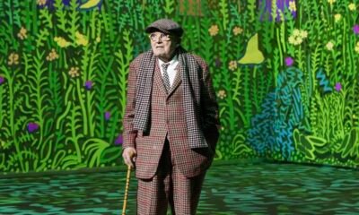 David Hockney Dies at 88 The Visionary Artist Who Turned Everyday Life Into Timeless Masterpieces Portrait of an Artist (Pool with Two Figures)