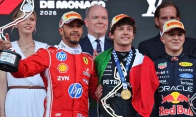 Kimi Antonelli Makes History With Stunning Monaco Grand Prix Victory Lewis Hamilton GP Formula 1 Max Verstappen