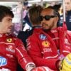 Ferrari Fined €10,000 by FIA After Tyre Procedure Breach During Belgian Grand Prix Practice GP Lewis Hamilton Charles Leclerc