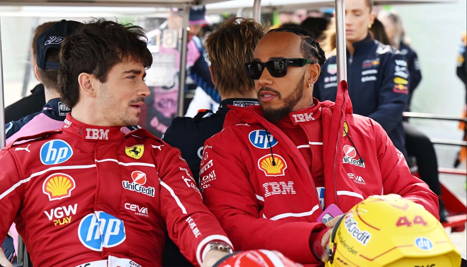 Ferrari Fined €10,000 by FIA After Tyre Procedure Breach During Belgian Grand Prix Practice GP Lewis Hamilton Charles Leclerc