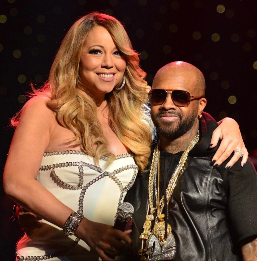 Jermaine Dupri with Mariah Carey
