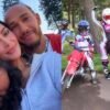 Kim Kardashian Shares Family Vacation Photos with Lewis Hamilton Chicago West