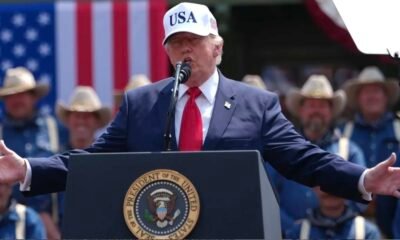 Trump’s Medal of Honor Joke Threesome Draws Attention During Theodore Roosevelt Library Speech Trump Sons