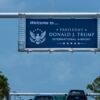 United Airlines Clarifies Suggested Free Flight Changes Over Trump International Airport Name President Donald J. Trump International Airport PALM BEACH International Airport