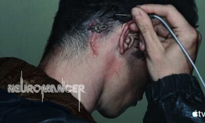 Drake backed Neuromancer Teaser Apple TV Dark Cyberpunk World William Gibson Callum Turner Briana Middleton