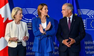 Canada and EU Move Closer as Trump Threatens Tariffs Over Associate Member Plan Ursula von der Leyen