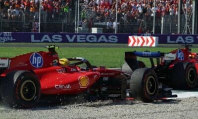 Charles Leclerc Admits Fault After Lewis Hamilton Monza Italian GP Clash
