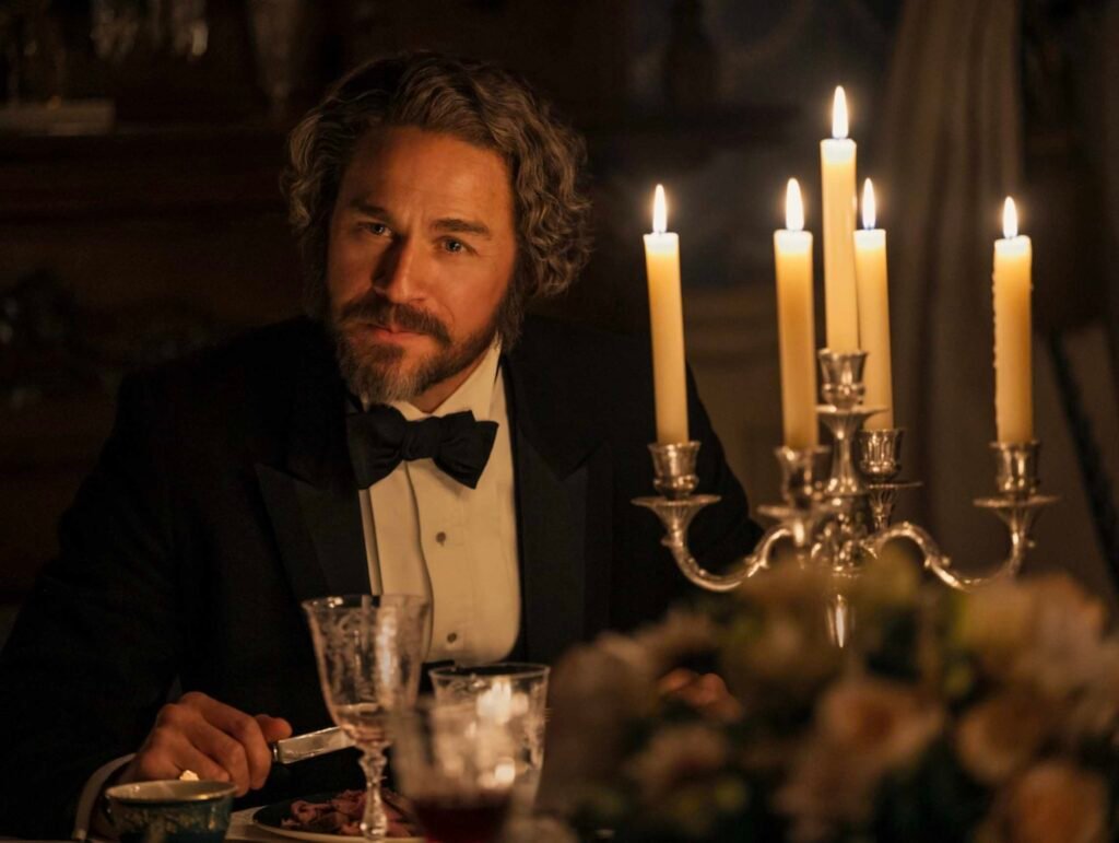 Charlie Hunnam as Andrew Borden in Netflix Monster The Lizzie Borden Story