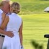 Donald Trump Kissing Natalie Harp Viral Golf Photo White House Says AI-Generated Deepfake