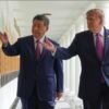 Suprising Presidential Conduct Trump Chuckles Showing Xi Jinping Biden Autopen Display Presidential Walk of Fame